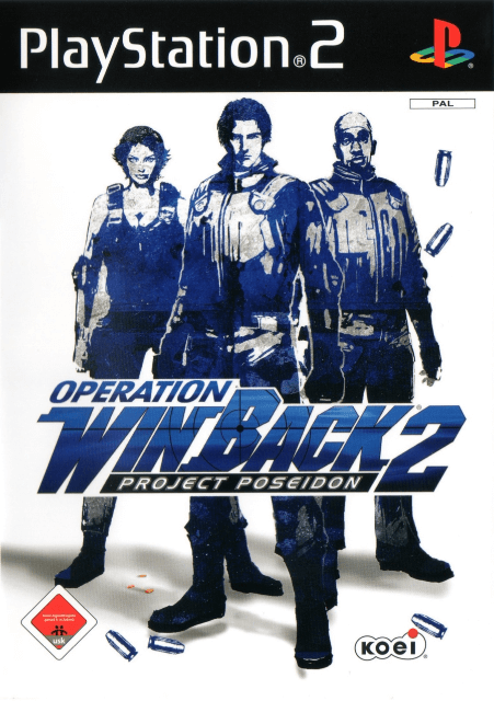 Operation Winback 2: Project Poseidon box art for Playstation 2